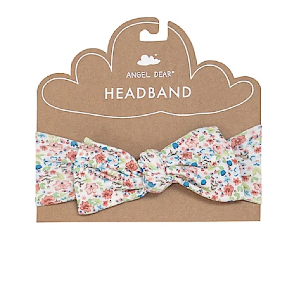 NWT baby girl headband in “Dainty Floral”, size 12-24